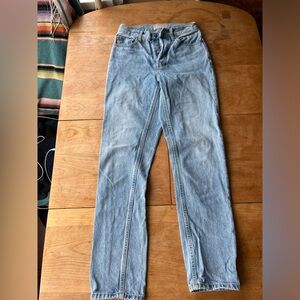 Everlane “The ‘90s Cheeky Straight Jean” size 23 regular